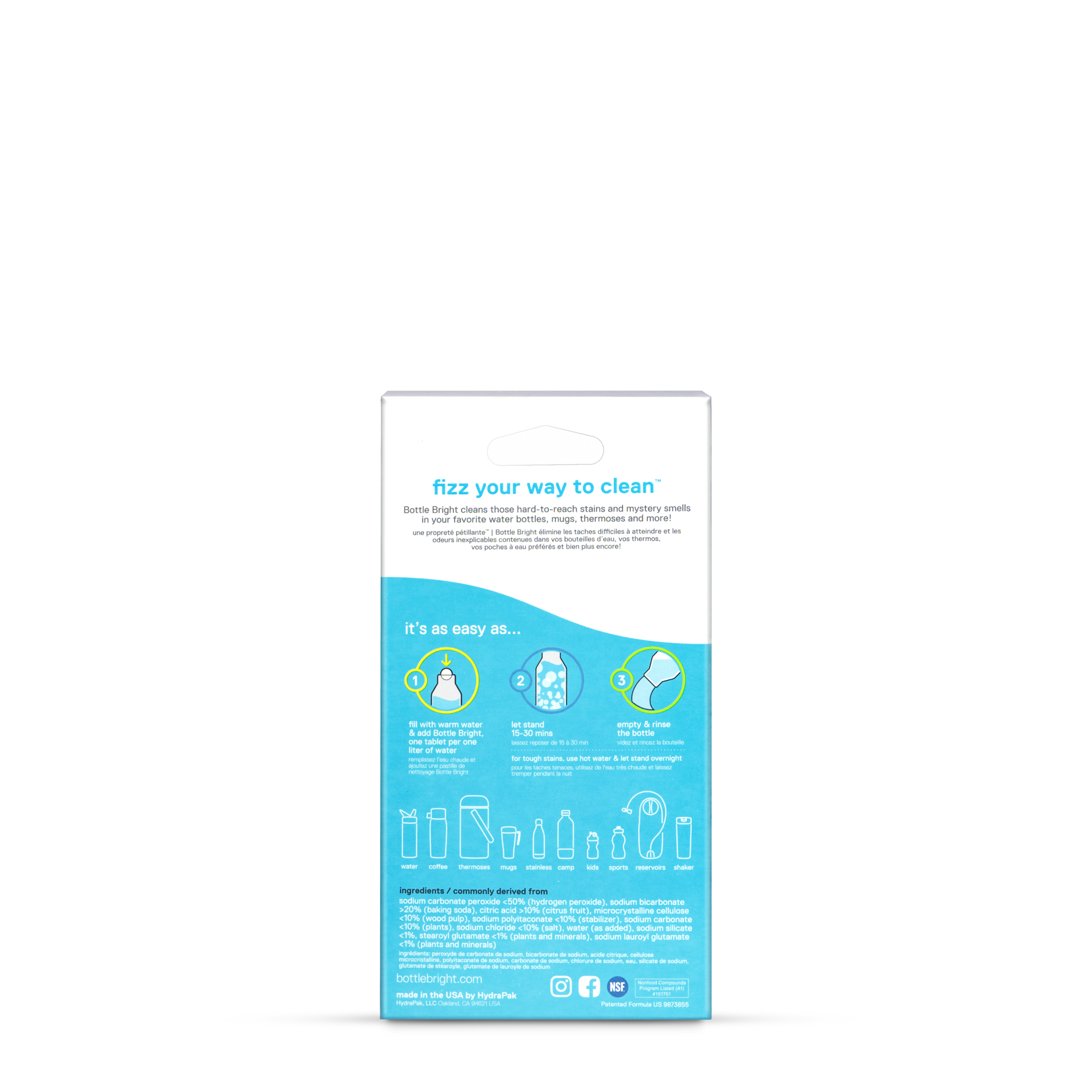 Bottle Bright Cleaning Tablets